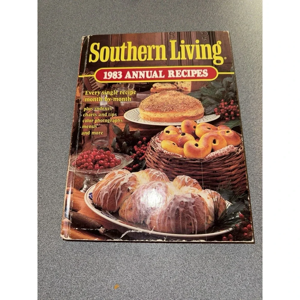 Southern Living Annual Recipes Year‎ 1983 , Vintage , Retro , Granny